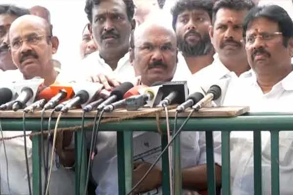 Alliance doors for BJP are closed Jayakumar response to Amit Shah