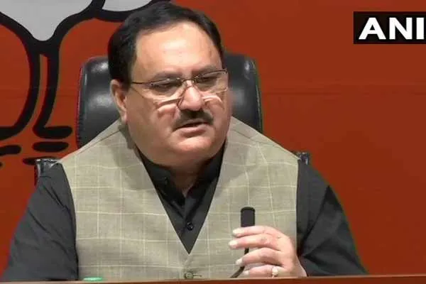 JP nadda resigned from the post