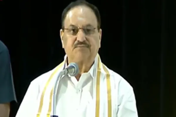 Union Minister J.P. Nadda speech at Saiva Siddhanta Conference