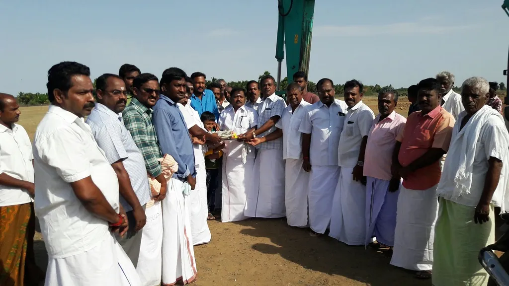 Villagers who donated money for develop the Pool