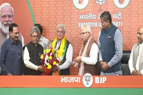 “Trying to build a story...” - Kailash Gehlot speech who joined BJP