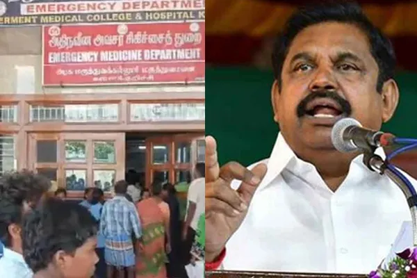 Edappadi Palaniswami is going to Kallakurichi for fake liquor issue