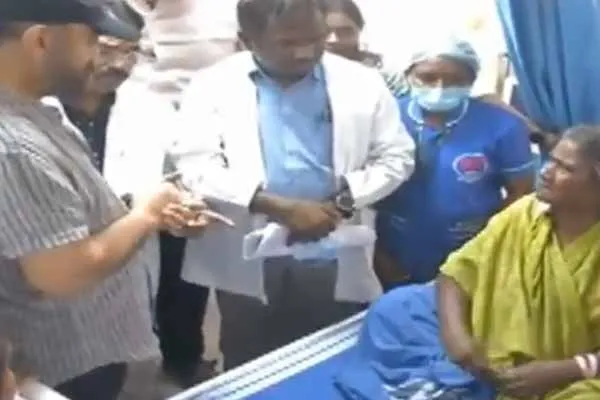 Kamal Haasan comforts the victims in person