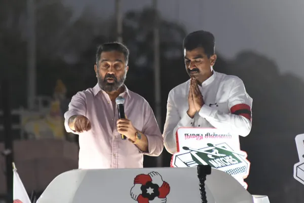 Kamal campaign in support of Durai Vaiko in trichy