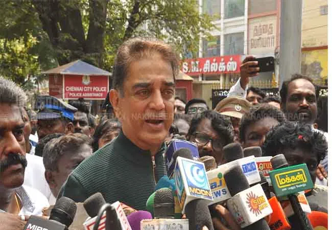 indian 2 film incident actor kamal hassan press meet 