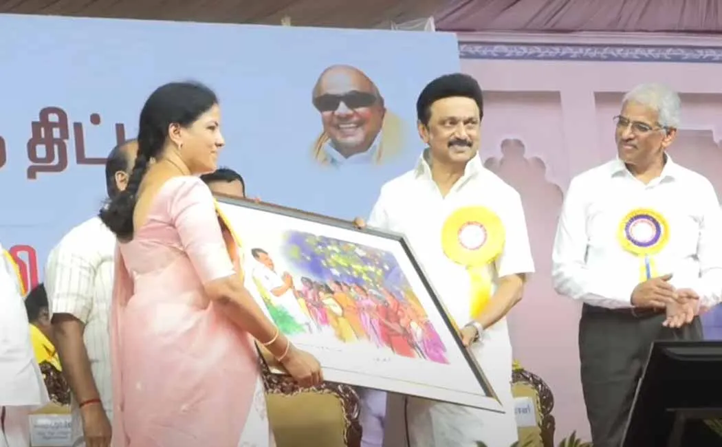 Chief Minister Launches kalaignar Women Rights Scheme