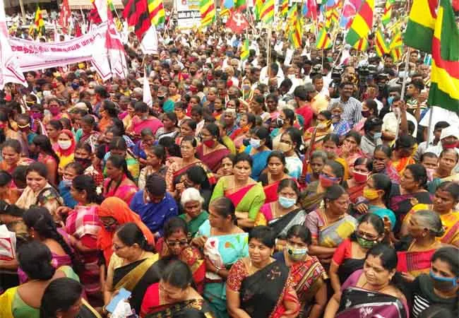 pollachi dmk mp kanimozhi alliance parties leaders 