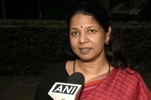 What is the BJP going to say about the lack of public security Kanimozhi MP