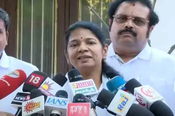 Kanimozhi MP says This can only be seen as an anti-democratic act 