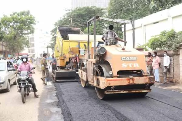 Kanyakumari Roads are getting ready to CM visit 