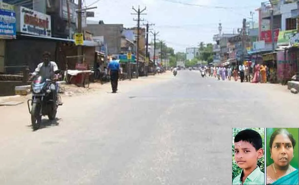 Shop closure protest in Karaikal; The boy paased away was unexplained
