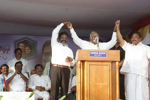 “ Mallikarjun Kharge speech Only a DMK government can deliver sustainable development in Tamil Nadu