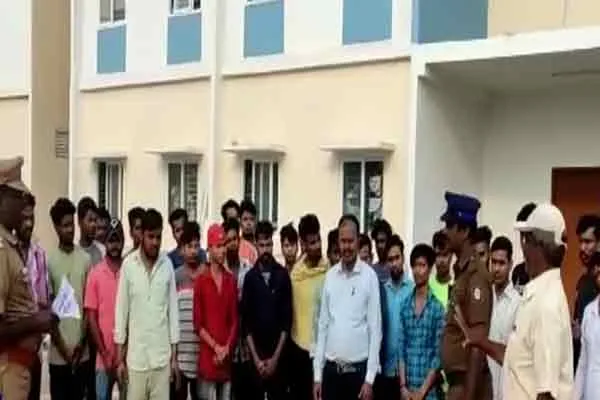  karur police superintendent talks about north indian issue