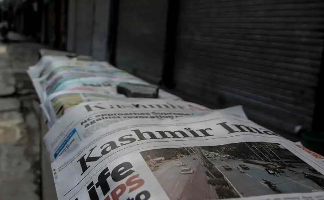 journalist in kashmir