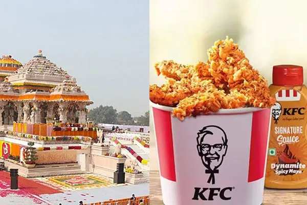 Permission to set up a KFC restaurant in Ayodhya and condition