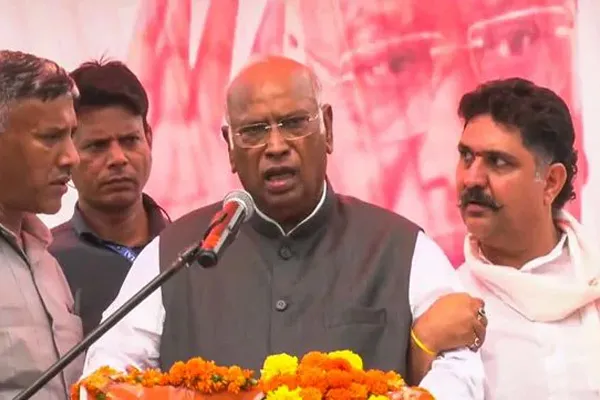 mallikarjun kharge speech at jammu kashmir election