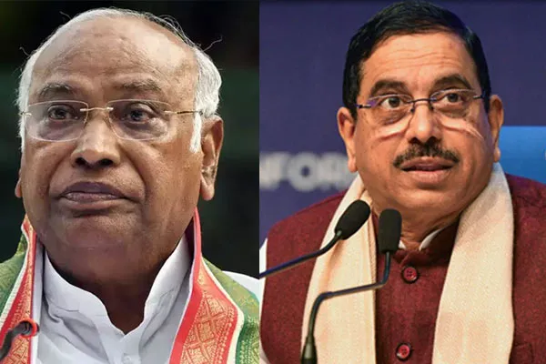  Union Minister pralhad joshi says Kharge should speak responsibly on such matters