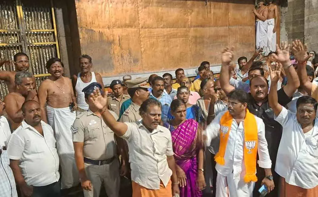 chidambram ganagasabai issue against for bjp