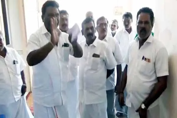 rajapalayam mla party meeting incident