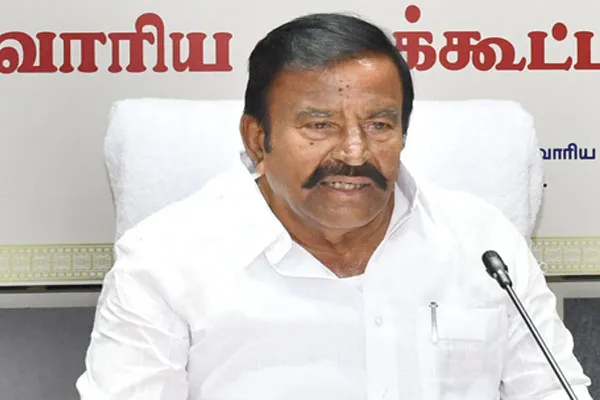 Minister KN Nehru says EPS has no right to complain about the Dravidian model govt