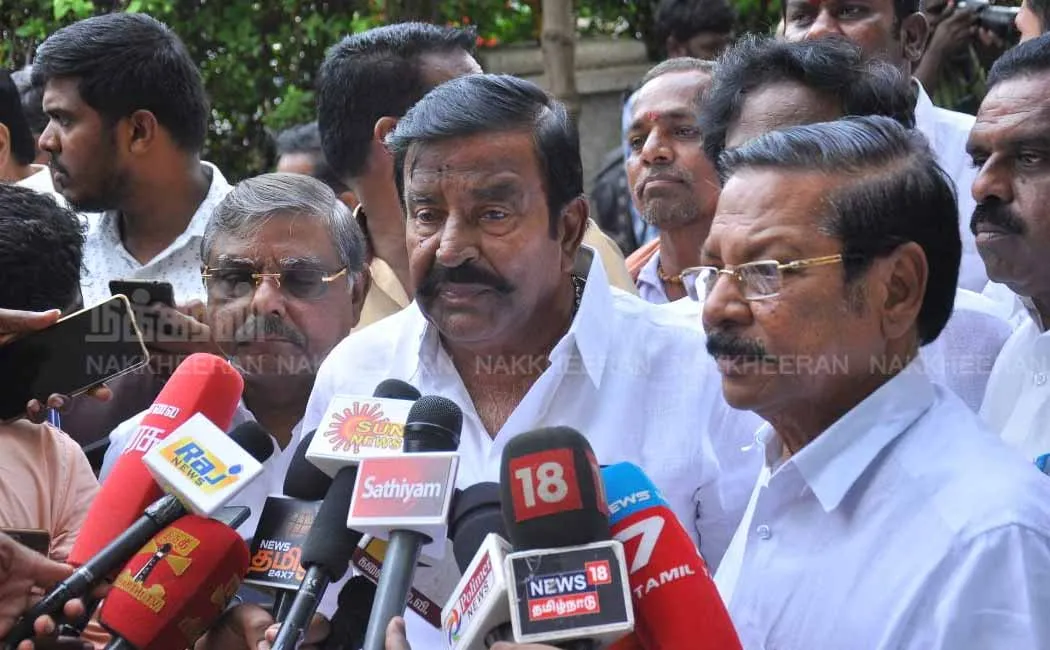 DMK District Secretaries Meeting; Explanation by Minister K.N. Nehru