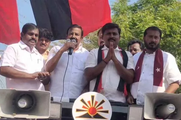 Minister K.N. Nehru assured will find a solution by constructing a water station in Cauvery