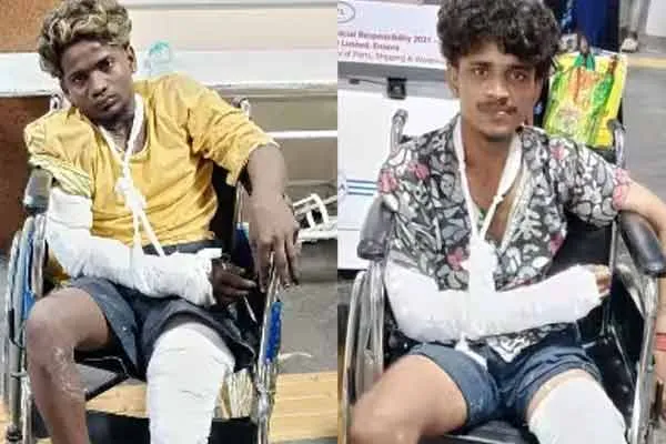 Youths who broke into vehicles and went on a rampage in chennai