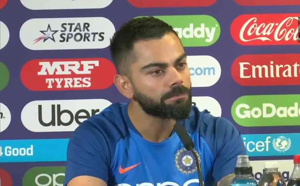 kohli about dhoni bating and team india's form