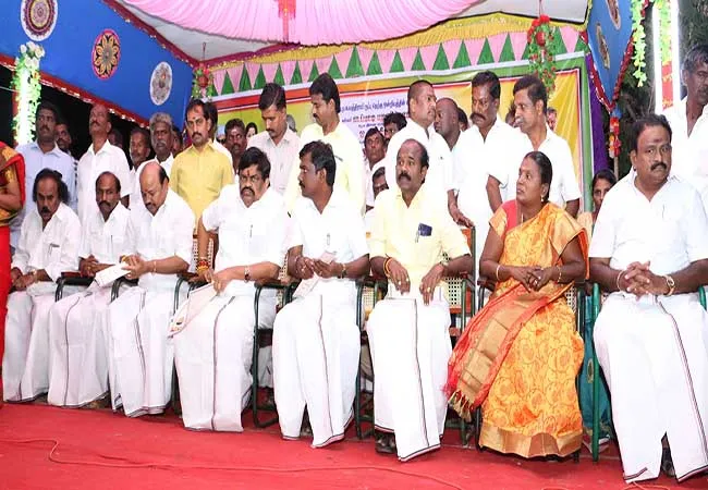 minister rajendra balaji speech at meeting 