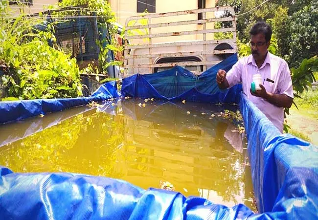 kerala state malappuram district police station surrounding lake, fish farm , sub inspector  