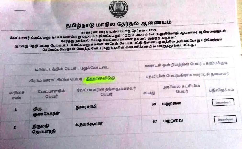 New tactics in Election Commission to reject writer's nomination .. !!