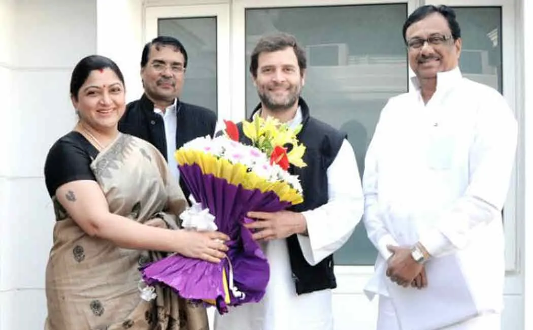 Kushboo joined bjp 