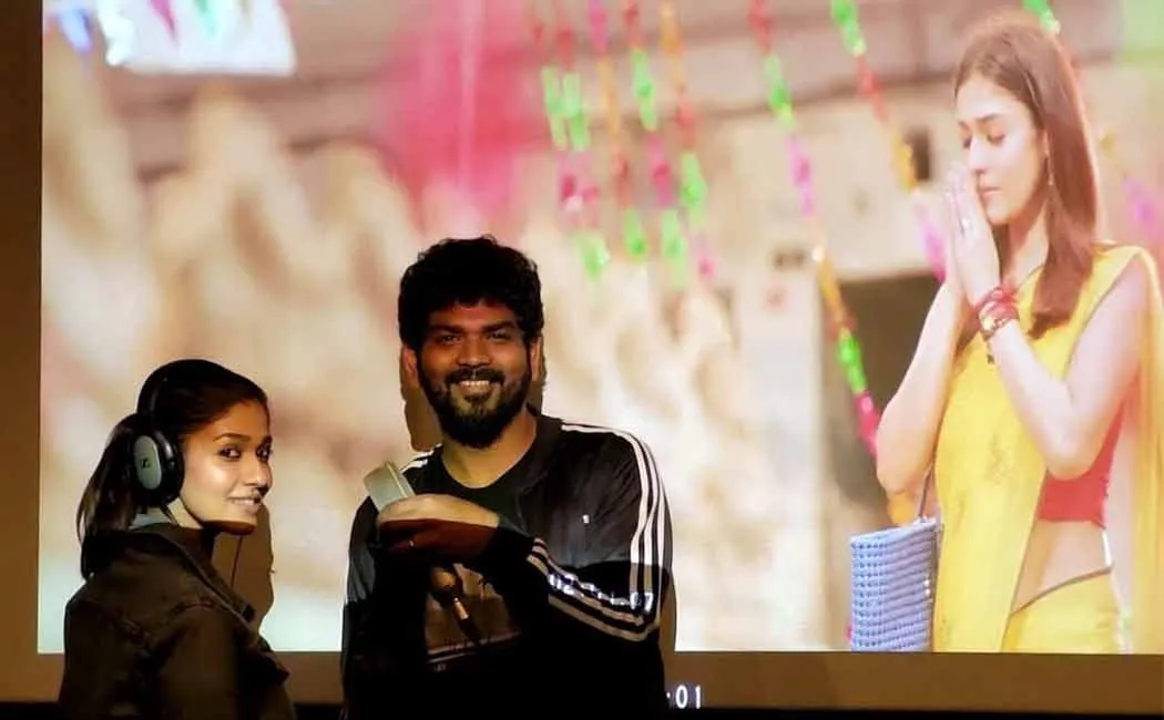 nayanthara startes dubbing kaathu vaakula rendu kadhal