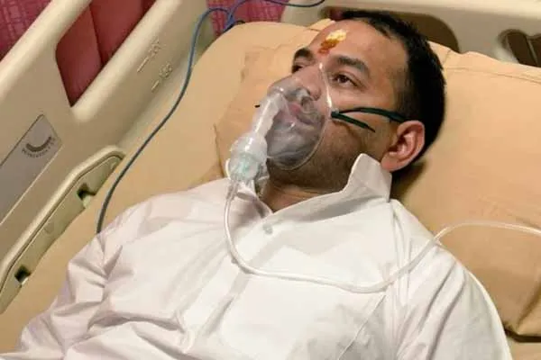 Lalu Prasad's son admitted to hospital
