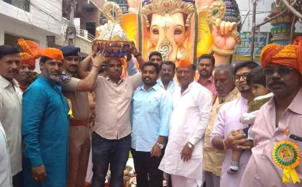 laddu auction hyderabad