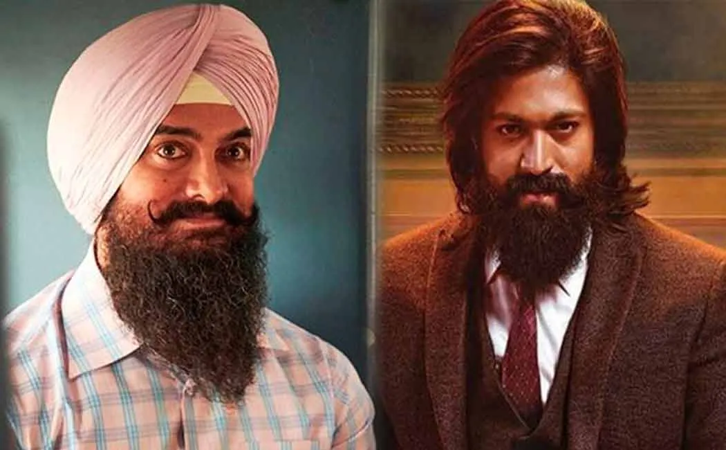 kgf2 and laal singh chaddha movies releasing on feb14