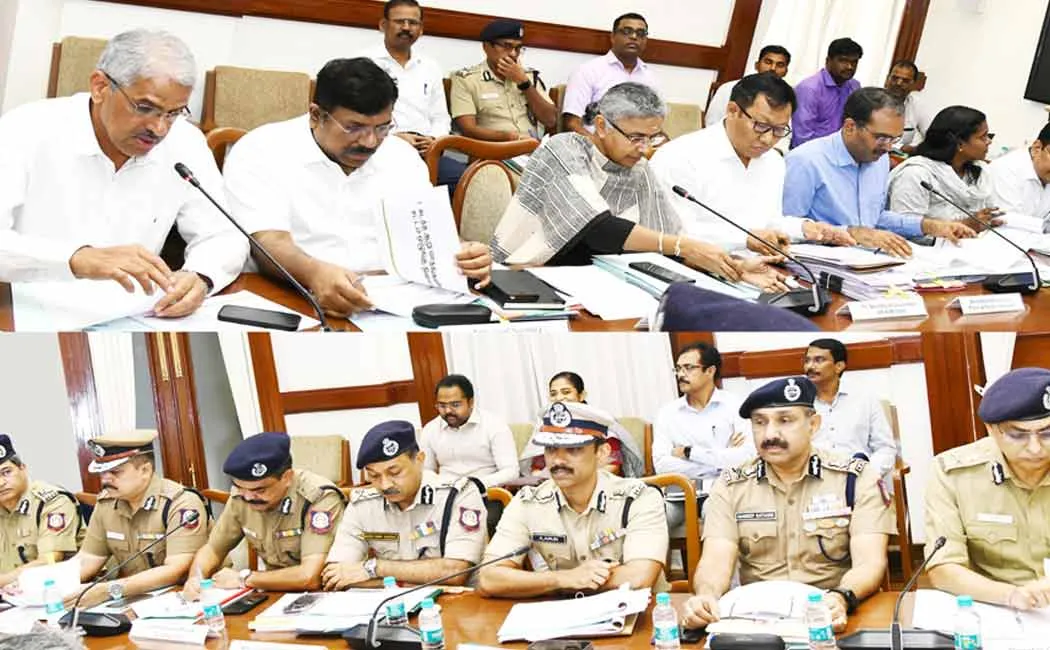 Consultative meeting on law and order Chief Minister M.K. Stalin's action order