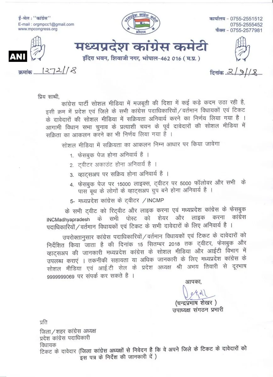 congress committe