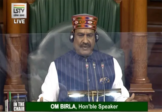 Lok Sabha adjourned till tomorrow