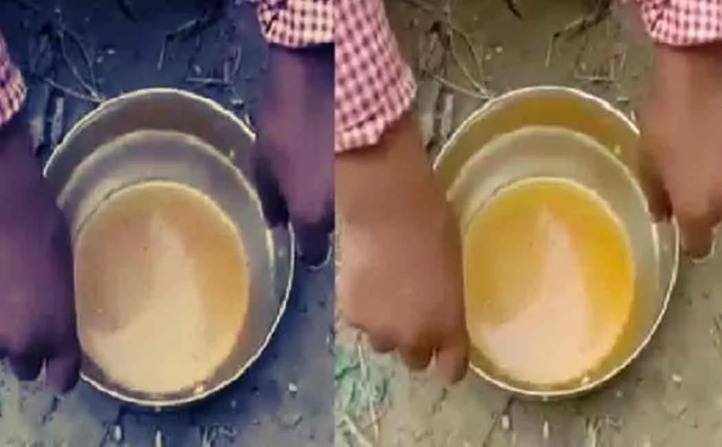 uttarpradesh student lunch video controversy