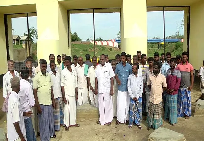 thiruvarur  Water does not reach the center of the Cauvery ... Farmers struggle to adjust to mourning!