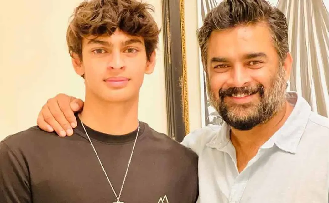 actor madhavan shift dubai with family