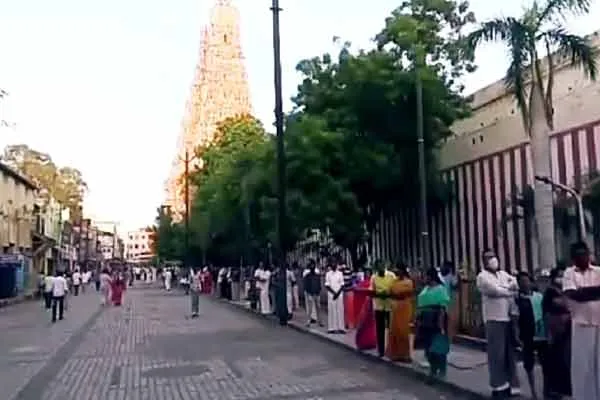 madurai meenatchi temple opened 