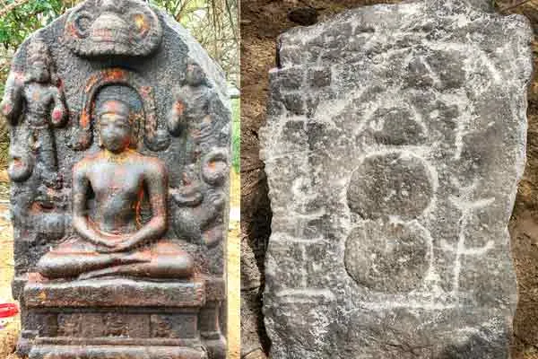 mahaveer statue discovered in sivaganga district
