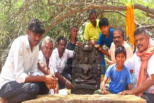 mahaveer statue discovered in sivaganga district