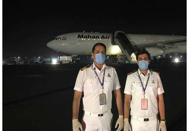 iran mahan flight 277 indian passengers arrive delhi 
