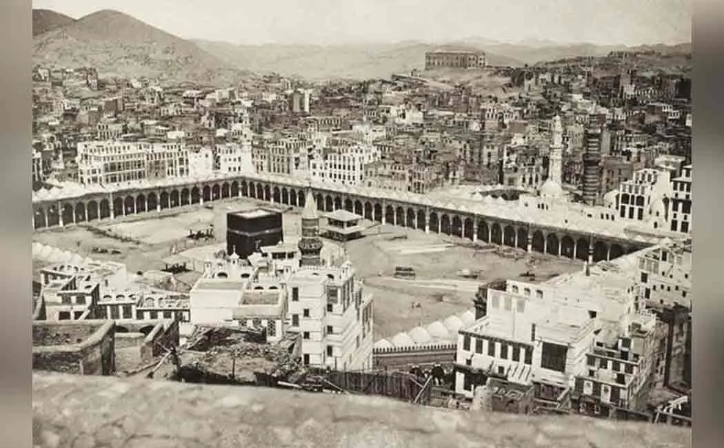 first photograph of makkah auctioned