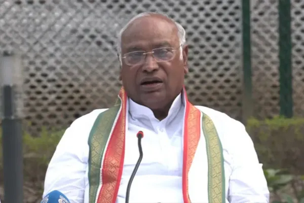 Mallikarjun Kharge said they don't have money for elections