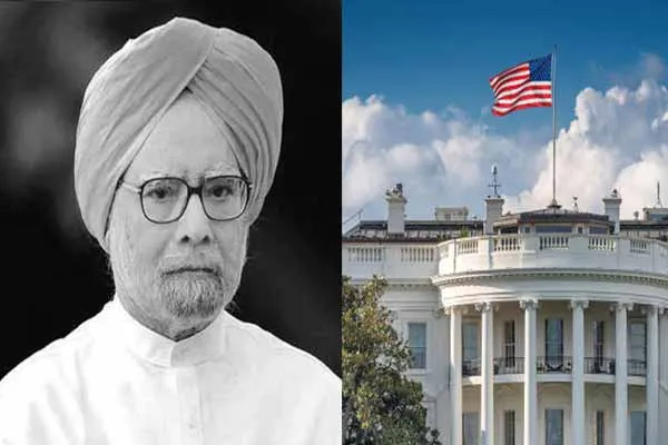  America condolence Late former Prime Minister Manmohan Singh