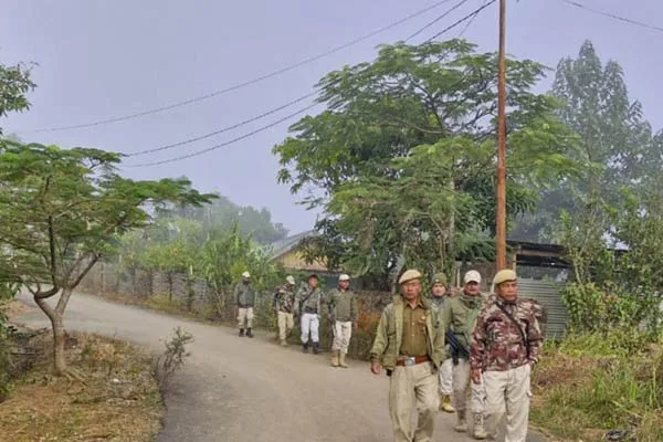 Heavy riot in manipur